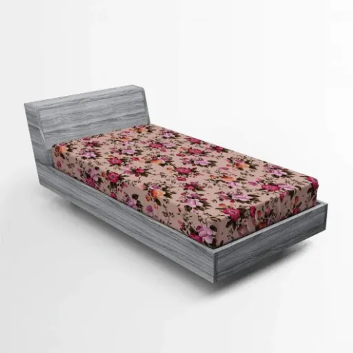 Test ABAKUHAUS Fleur Drap-Housse : un drap coloré qui fait le job pour un lit 90x200
