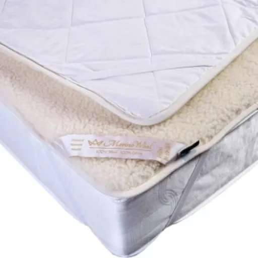 Test Merino Surmatelas réversible 100% laine : le surmatelas qui réchauffe bien sans transformer le lit en sauna