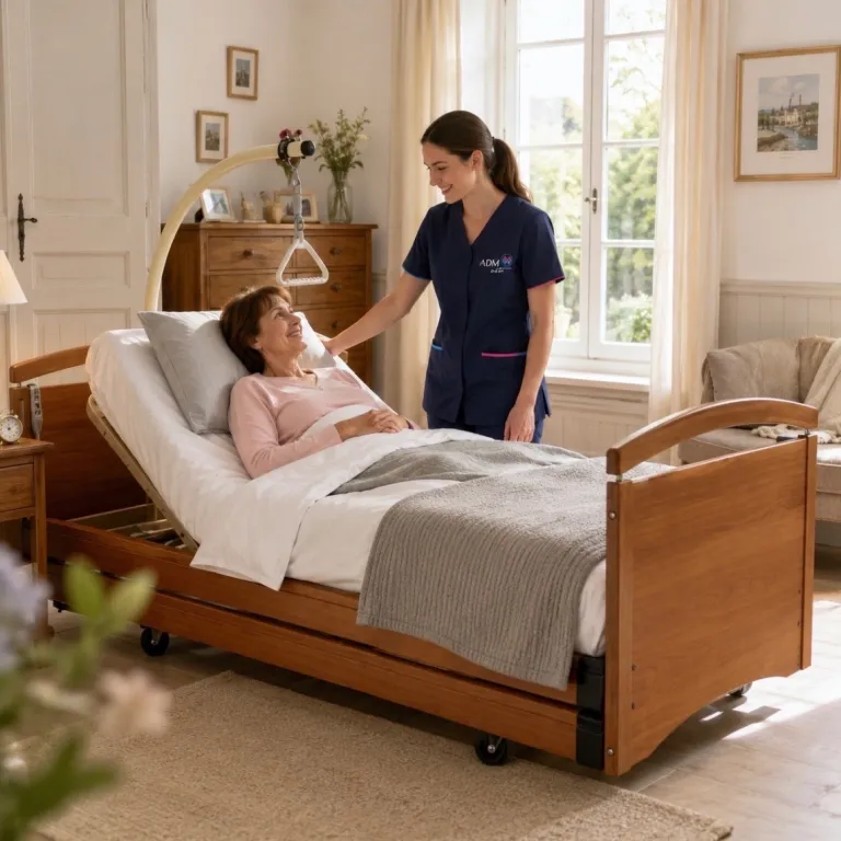 Interview de Stéphanie Delahaye de ADM SANTÉ : Lit médicalisé et matelas anti-escarre : bien dormir et bien vieillir à domicile