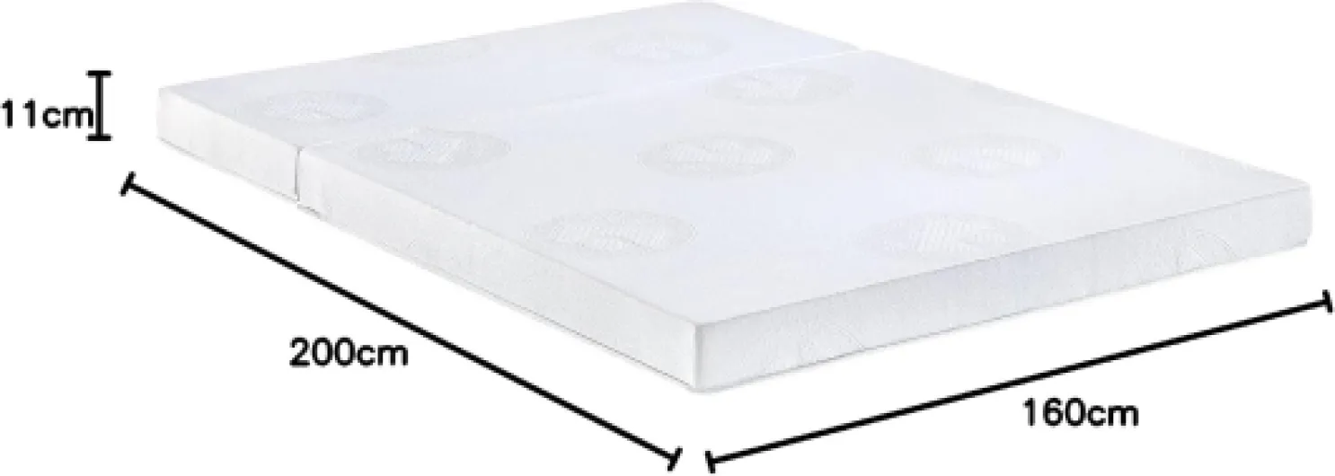 Matelas pour BZ Banquette BZ2 160x200cm (158x137 + 158x60) ép 11cm L200cm x l160cm