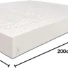 Test Baldiflex latex 180x200 : un matelas ferme qui fait le job sans chichis