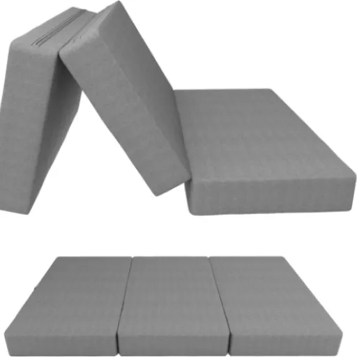 Avis POKAR Matelas d’Appoint Pliable 80x195 : un couchage d’appoint ferme et facile à ranger