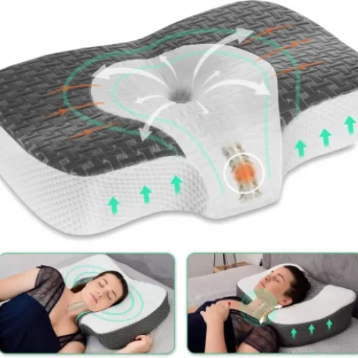 Avis Elviros Oreiller Ergonomique Cervical : un coussin à mémoire de forme très réglable pour soulager la nuque