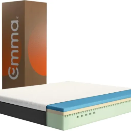 Avis Emma Original 160x200 : le matelas en mousse 3 couches qui vise le confort polyvalent