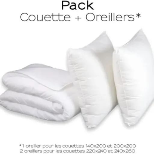 Avis Pack Climarelle DODO 240x260 : une couette légère pensée pour ceux qui ont trop chaud la nuit
