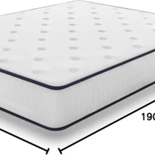 Avis COSMOS Upsilon 140x190 : matelas ferme épais avec mémoire de forme et latex à prix serré