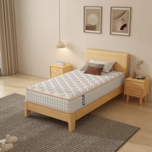 Avis Stanew Matelas Mousse 18 cm 90×190 (lot de 2) : le duo économique pour lits simples et chambres d’appoint