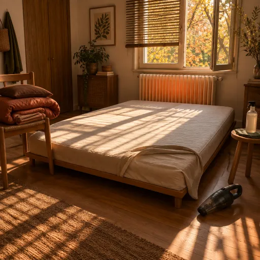 Chauffage rallumé : le rituel d'automne pour assainir son matelas et contenir les acariens