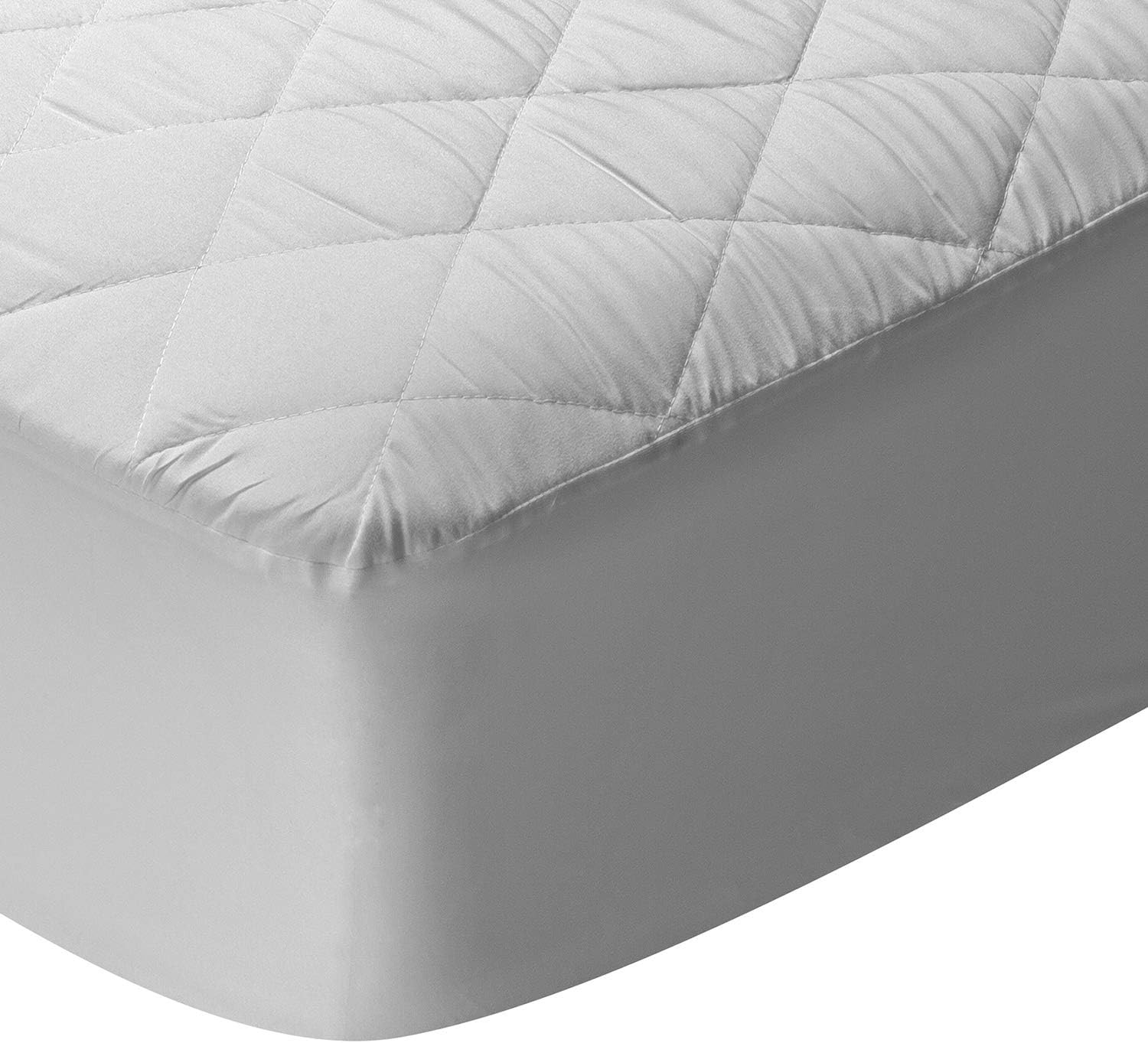 Home - Protège Matelas 80x190 cm, Matelassé, Imperméable et Respirante, Alese 80x190 cm, Hauteur Jusqu'à 32 cm avec Élastique - Marque Européenne