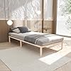 Sommier 120x190 cm Lisette avec Lattes en Bois - Lit Futon 1 Place - Lit d'Appoint Sommier Lisette en Bois de Bouleau Massif 120x190