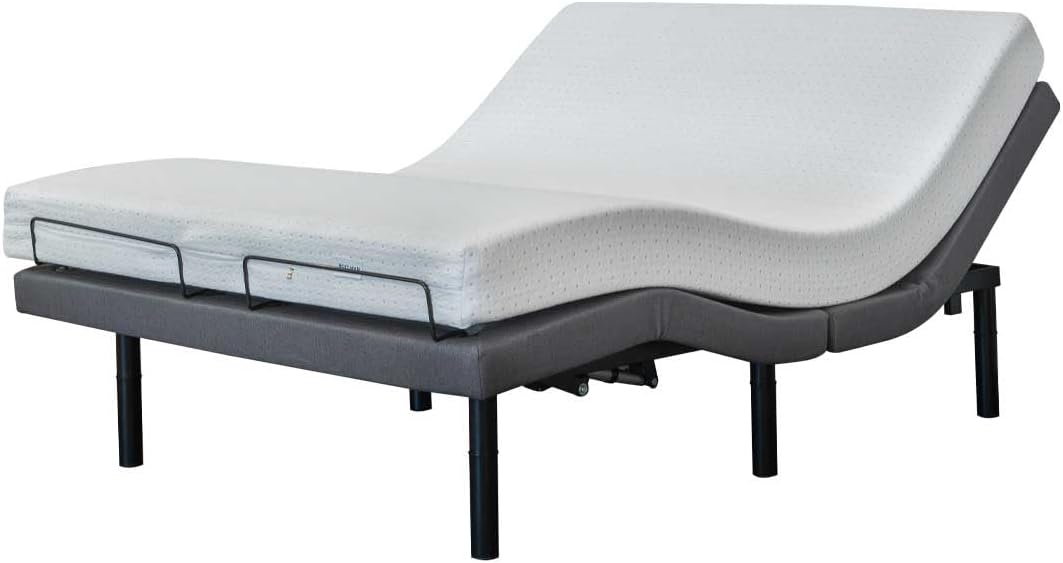 Sommier électrique à Inclinaison Double avec télécommande (avec Matelas 140 x 190 cm)