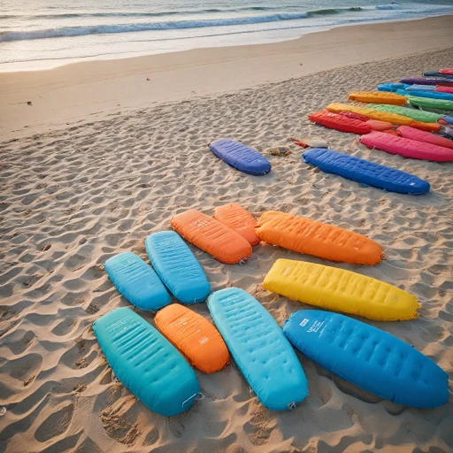 Découvrez le confort des matelas de plage chez Gifi