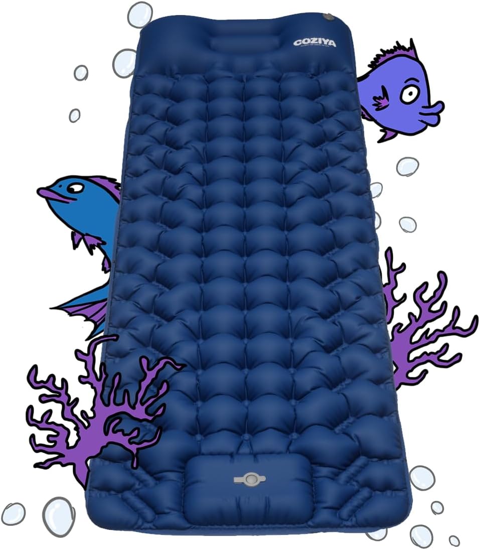 Matelas Gonflable (Bleu Océan)