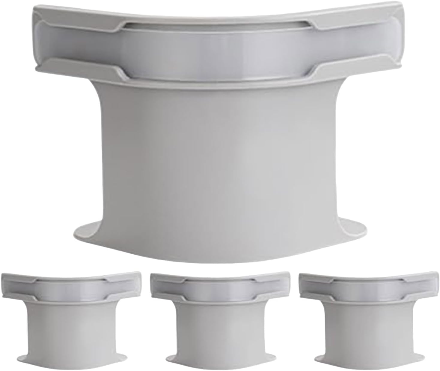 Supports de Draps, Sangles Serrées, 4 Clips D'accélérateur de Coin de Draps Lourds- Accessoires pour la Maison Attaches de Draps pour protège-Matelas, couvertures, vêtements (Gris)