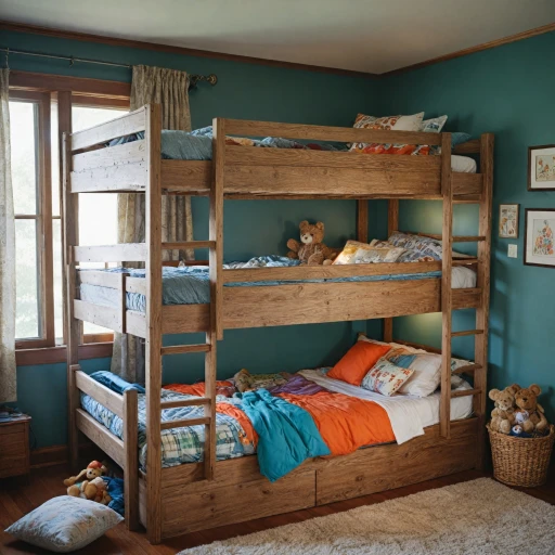 Choisir le meilleur lit superposé en bois pour votre famille