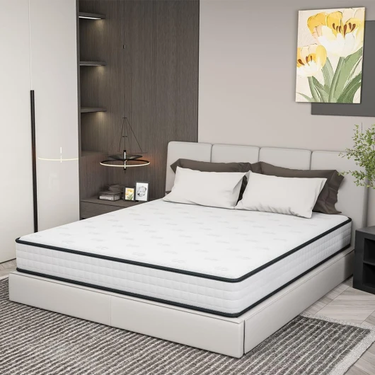 Matelas en Mousse, Parfait Soutien Haute Resilience Ultra Respirante, Matelas réversible à Deux Faces entièrement utilisables
