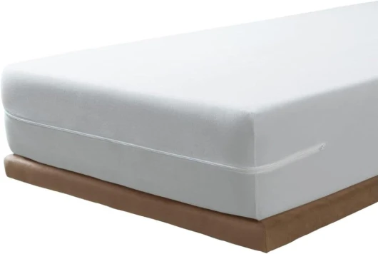 Rénove Matelas Élastique, Microfibre au Toucher Soie - 120x190/200cm - Protège-Matelas - Alèse - Housse de Matelas – Disponible en Plusieurs Dimensions