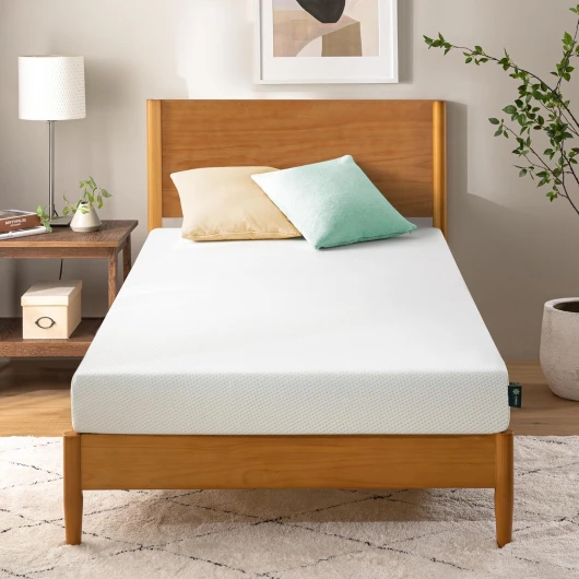 Matelas à Mémoire de Forme - Matelas 90x190 cm – Épaisseur 11 cm – Soutien Ergonomique à 5 Zones – Fermeté Moyenne – Certifié Oeko-TEX – Housse Respirante – Confort Optimal