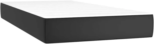 Matelas à Ressorts ensachés pour Enfants 80x160 cm Similicuir, Meuble de Chambre à Coucher, Matelas à Ressorts, Matelas de lit avec Housse de Fermeture éclair