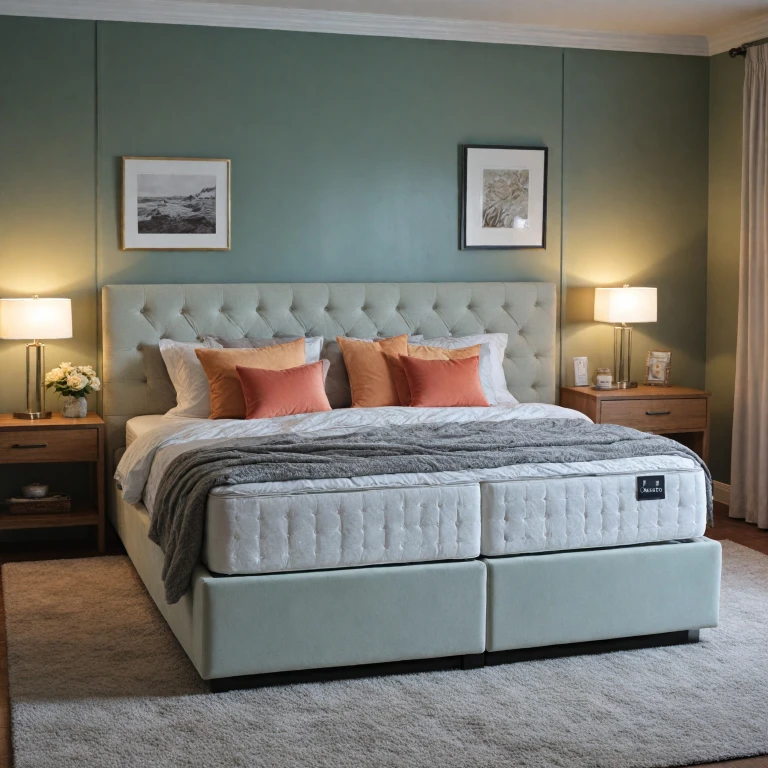 Comprendre le confort et le style du lit boxspring