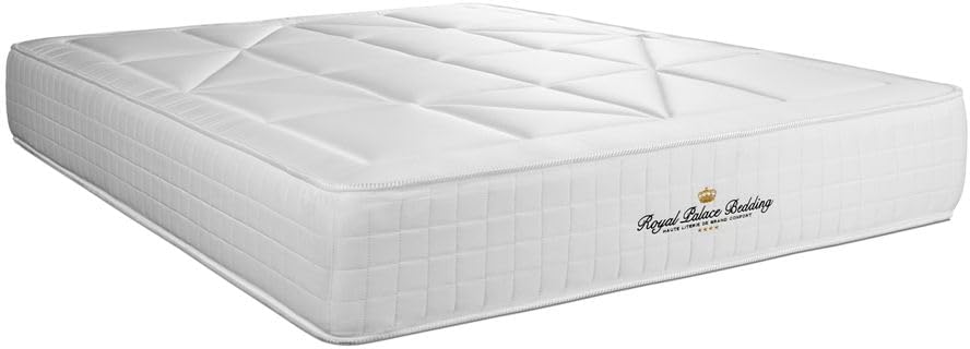 Royal Palace Bedding Matelas Ressorts ensachés + mémoire de Forme Maxi épaisseur Windsor 200x200 - Epaisseur : 26 cm - Confort : Equilibré