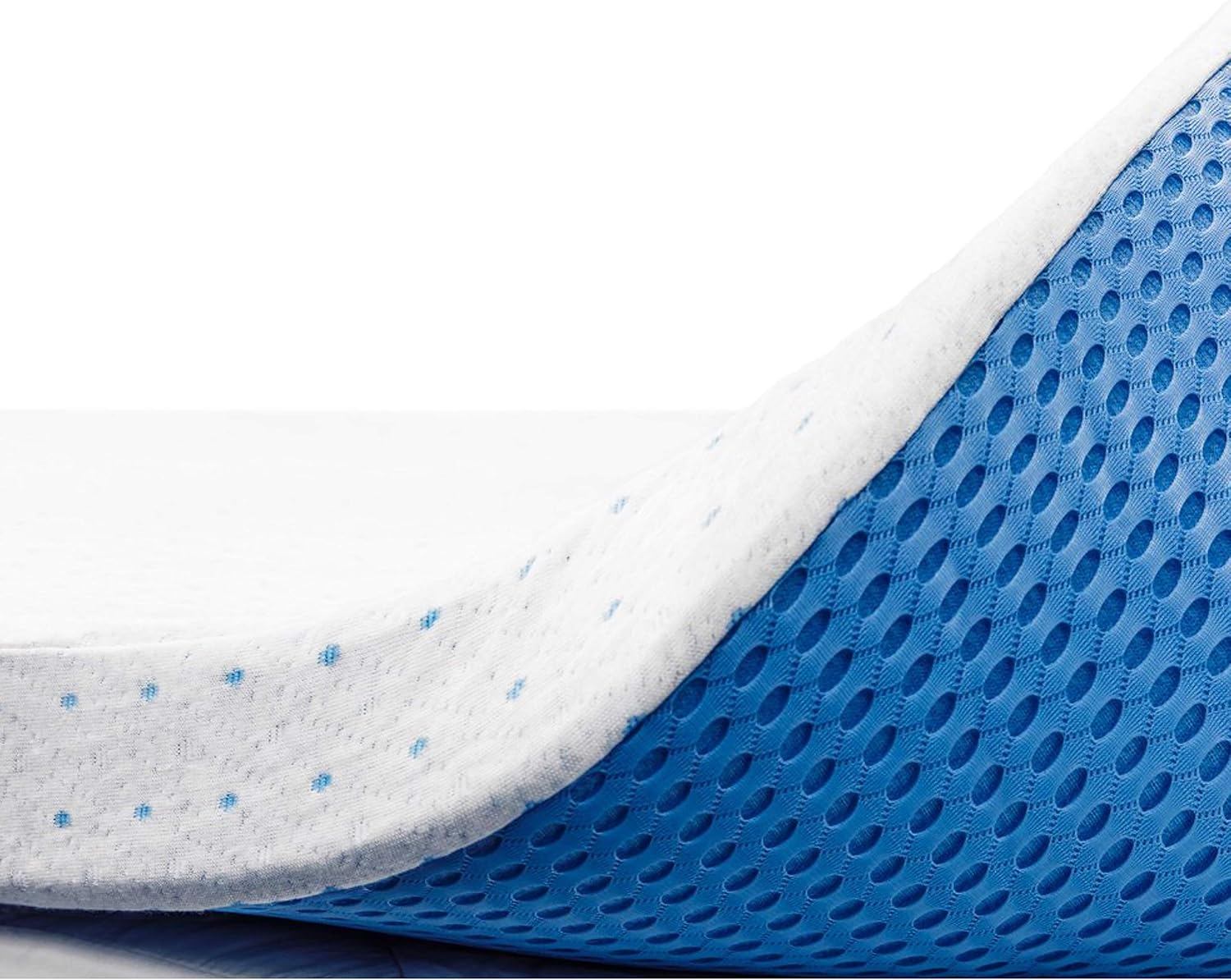 Surmatelas 160x200 Premium, Surmatelas Memoire de Forme 8cm d'épaisseur Haute densité 60kg/m3, Qualité Hôtelière avec Confort Moelleux et Enveloppant, Housse Bambou Lavable