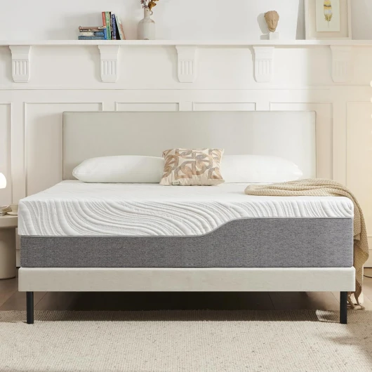 Matelas 160x200cm, Épaisseur 22cm, fermeté Moyenne, Respirant et Confortable, avec Un Soutien équilibré - Housse de lit Amovible et Lavable avec Fermeture à glissière.