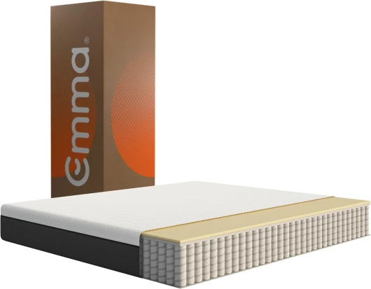 Matelas Original II - Mousse à mémoire de Forme, Ressorts ensachés - 90x200 cm - Hauteur 22 cm - Moyen-Ferme (H7) - Soutien à 7 Zones - Ergonomique - Ultra Respirant - Durable - Housse Lavable
