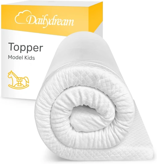 Surmatelas viscoélastique Modèle Kids M à Effet mémoire de Forme, édition Standard, 120x60x5cm...