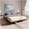Cadre de Lit 180x200 avec Sommier - Sommier 180x200 avec Pieds - Hauteur de 25 cm - Structure Solide, Assemblage Facile et Espace de Rangement 180x200cm Hauteur de 25 cm