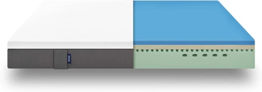 Original Matelas en Mousse 90x190 cm, Hauteur 25 cm, (H2), Matelas à 3 Zones 90 x 190 cm Original