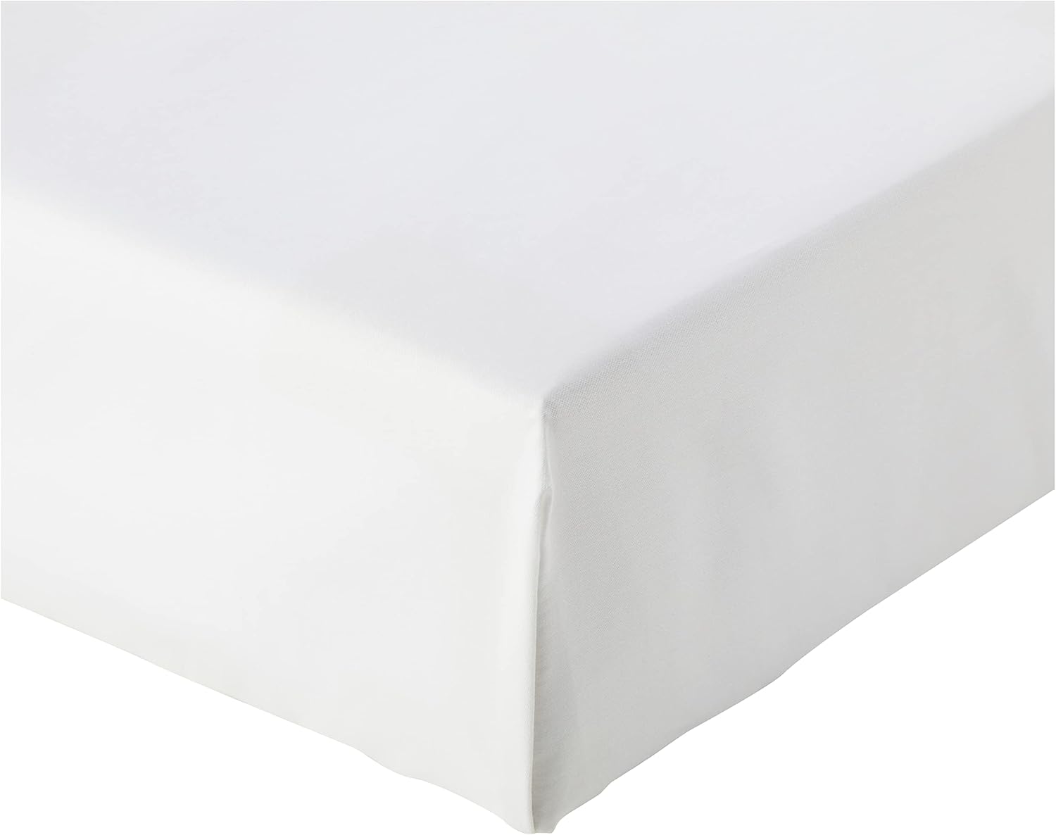 Drap Housse, 160 x 200 x 30 cm, en Satin de Coton 400 Fils Anti-Plis pour Matelas Épais jusqu'à 30 cm, Blanc 160 x 200 x 30 cm Blanc