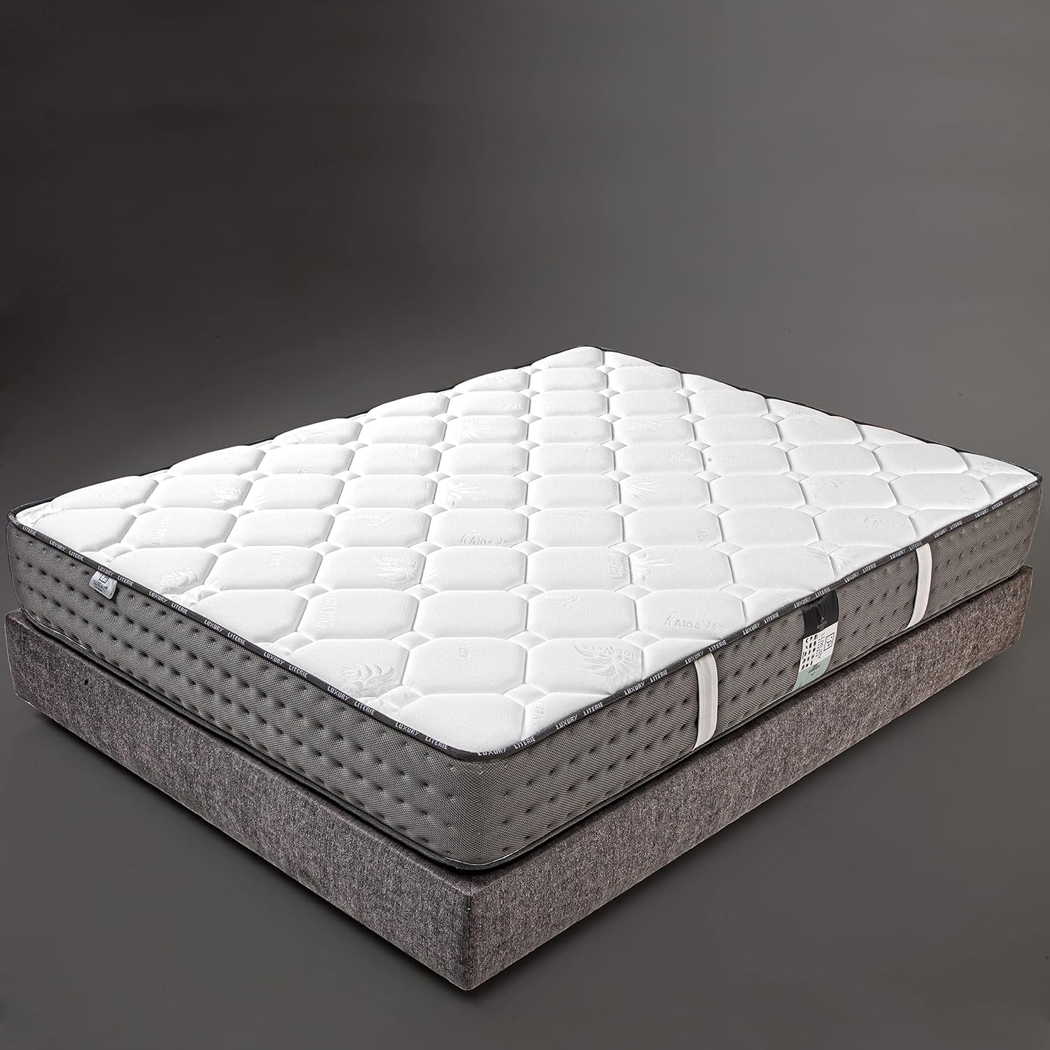 Matelas Zen 140 x 190- Mousse A Mémoire De Forme Adaptabilité Optimale - Système Mousse HR - 10 Zones De Confort - 20 cm (+/- 2cm) - Toutes Les Dimensions 140 x 190 cm
