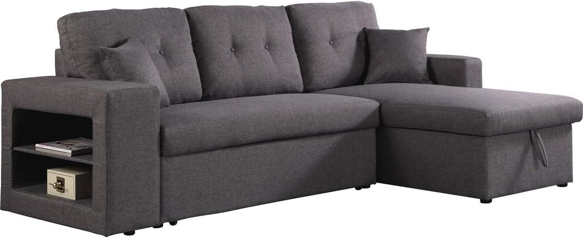 Canapé d'angle Convertible/réversible Axel - 3 Places - Gris