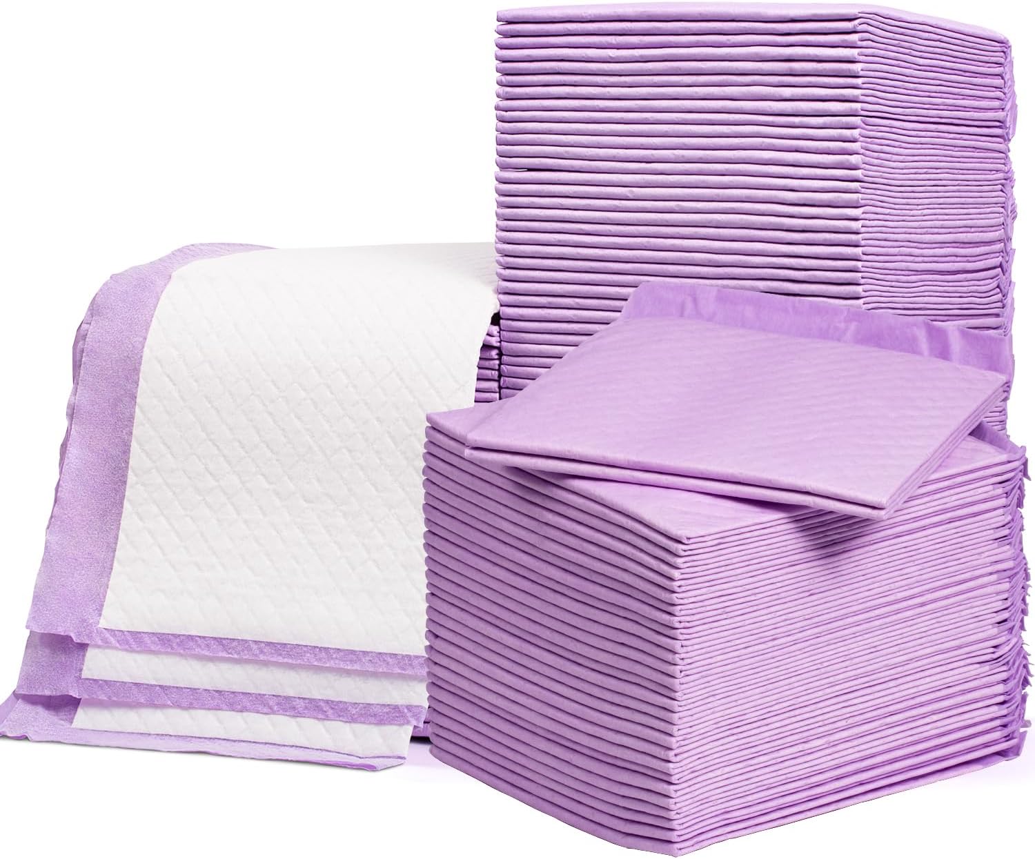 Matelas à Langer Bébé - Alèse Jetable Pack de 50 pour Table à Langer et Lit Bébé 45 x 60 cm Ultra Doux, Super absorbants et imperméables