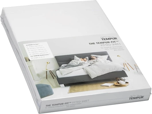 FIT Drap-Housse en Jersey Coton mélangé avec élasthanne, très Extensible, Convient aux Matelas Entre 140/160 cm x 200/220 cm, Lavable en Machine et sans Produits Chimiques, Blanc White-417