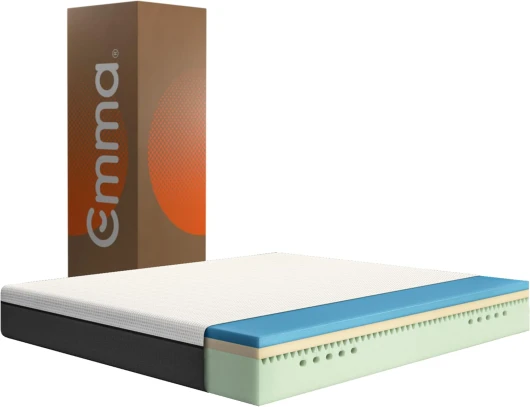 Original Matelas en Mousse 160x200 cm, Hauteur 25 cm, (H2), Matelas à 5 Zones 160 x 200 cm Original