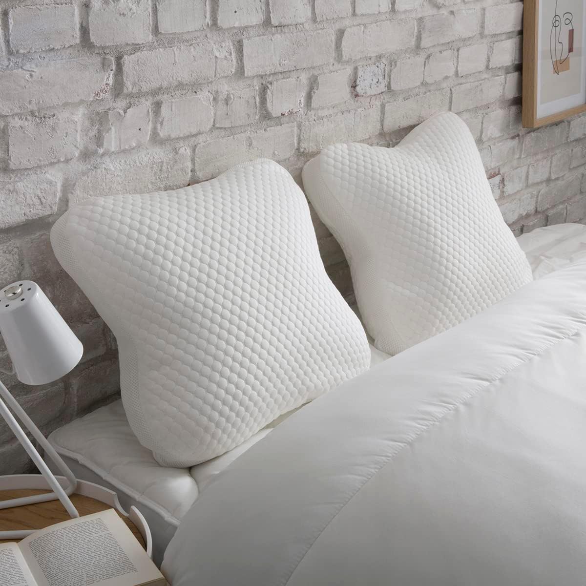 DUNLOPILLO - Oreiller Etoile Multipositions 45/55 Blanc