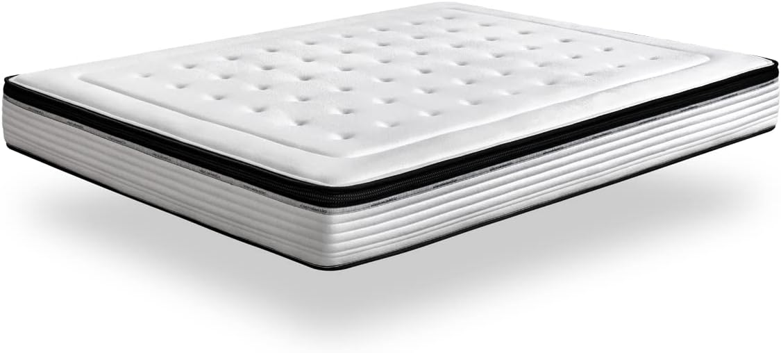 Dream - Matelas Bio Memory 22 - Matelas à Mémoire de Forme Innogel - Confort Exceptionnel - Soutien Ferme - Épaisseur 22 cm - 120 x 190 cm 120 x 190 cm Mousse 22 cm