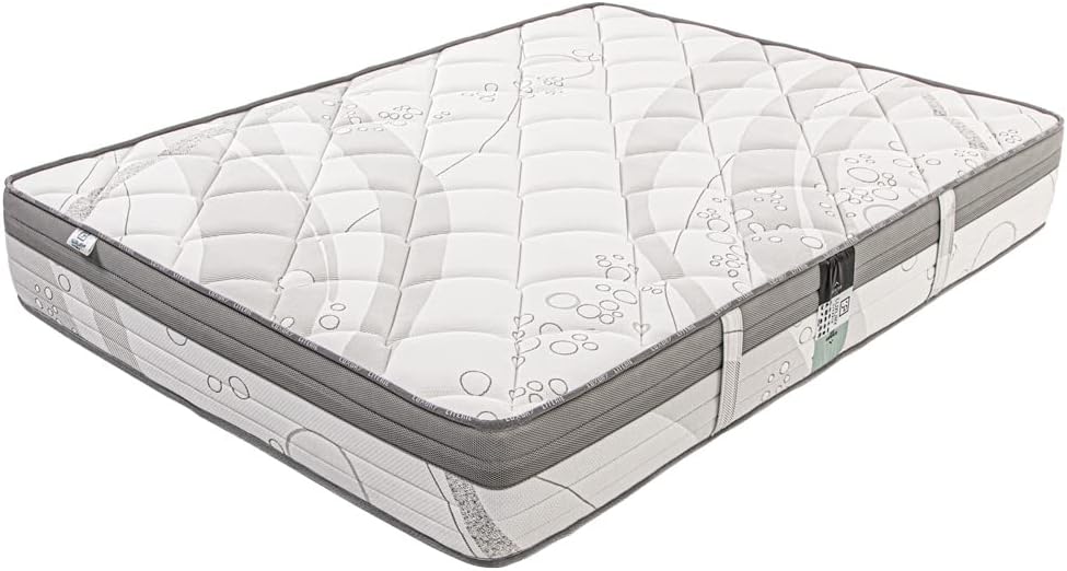 Matelas 140 x 190 cm - Mousse A Mémoire De Forme - ViscoPlus - Adaptabilité Optimale - Système Mousse HR - 10 Zones De Confort - 26 cm (+/- 2cm) - Toutes Les Dimensions