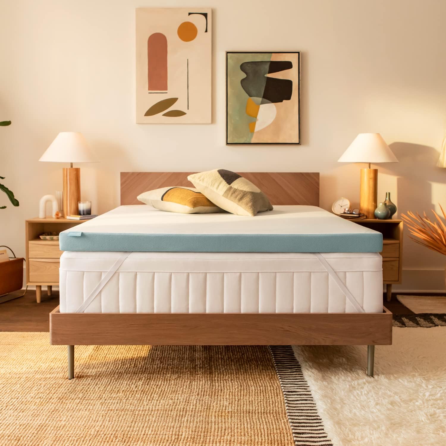 Tempur ProForm Supreme sur-Matelas pour lit Queen Size Blanc 7,6 cm Twin Blanc.