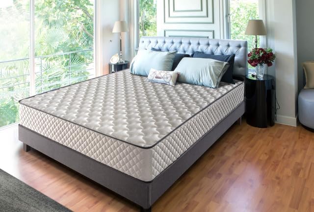 Matelas Mousse 90X190 Florida - Ferme - Réversible - Côté Été/Hiver - H20 Cm 90x190 cm.