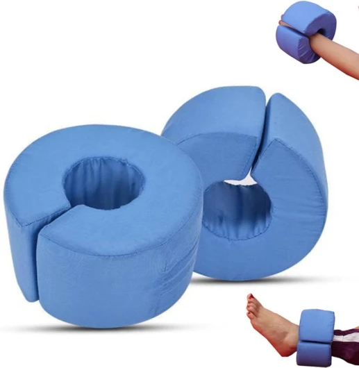 Gsycle Oreiller D'élévation De Jambe, 2 Pièces Oreiller De Jambe en Coton Oreiller D'élévation De Pied Stabilisateur d'oreiller De Levage De Main De Jambe pour Le Sommeil De Repos