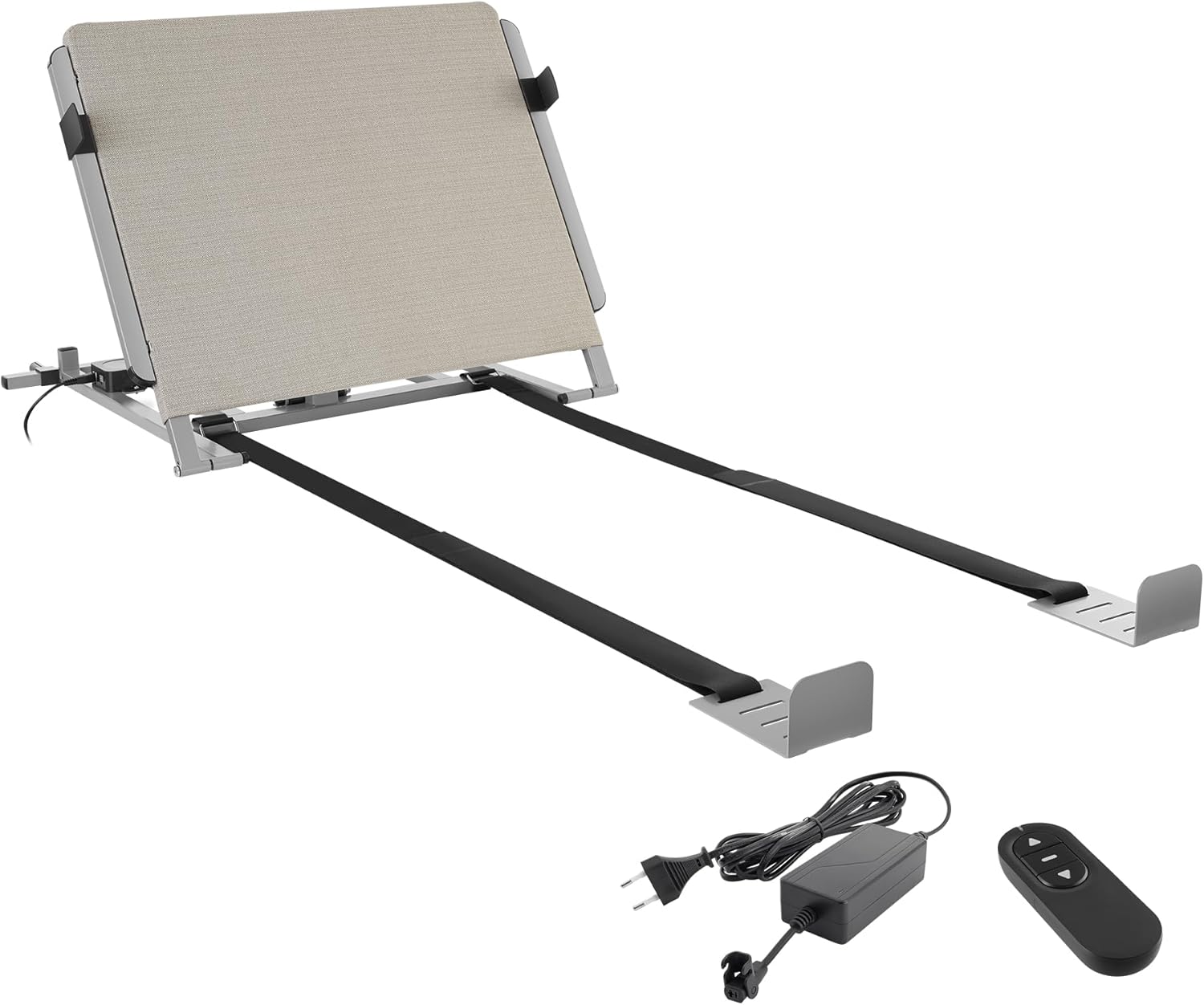 ® Dossier de lit électrique pour Sommier à Lattes & sommier tapissier Lit Adulte Lit ado Lit 1 Place avec Moteur Silencieux & télécommande, Largeur réglable Tous Types de Matelas