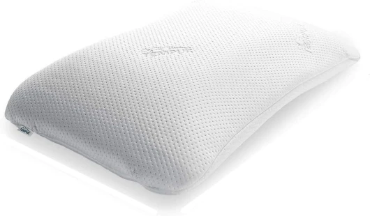 Coussin cervical ergonomique Symphony pour personnes dormant sur le dos et sur le côté, mousse à mémoire de forme, blanc, S (63 x 43 x 11 cm) 43 x 63 x 11 cm Unique