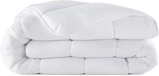 Couette 140x200 Enfant Tempérée pour lit 1 Personne - 100% Microfibre – Edredon Couverture Chaude 100% Microfibre 300 GSM – 4 Saisons et Hiver 140 x 200 cm Anti-acariens Tempérée 140 x 200 CM