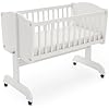 Générique Lit bébé et Berceau FiFi avec Fonction balancelle Matelas Inclus sur roulettes 90x40cm