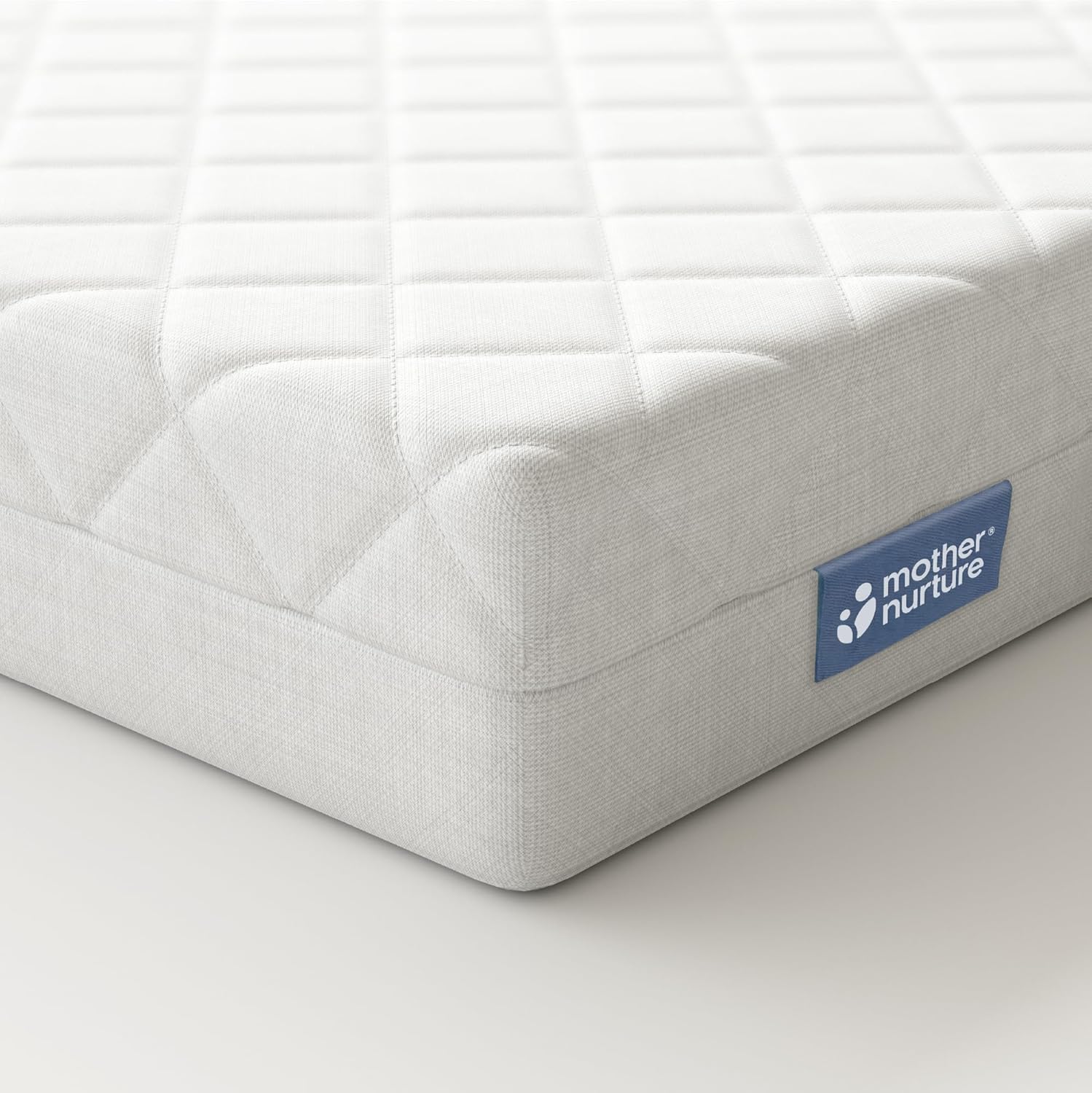 Mother Nurture Matelas pour lit de voyage (95 x 65 cm) 95 x 65 x 7.5cm - Foam Blanc