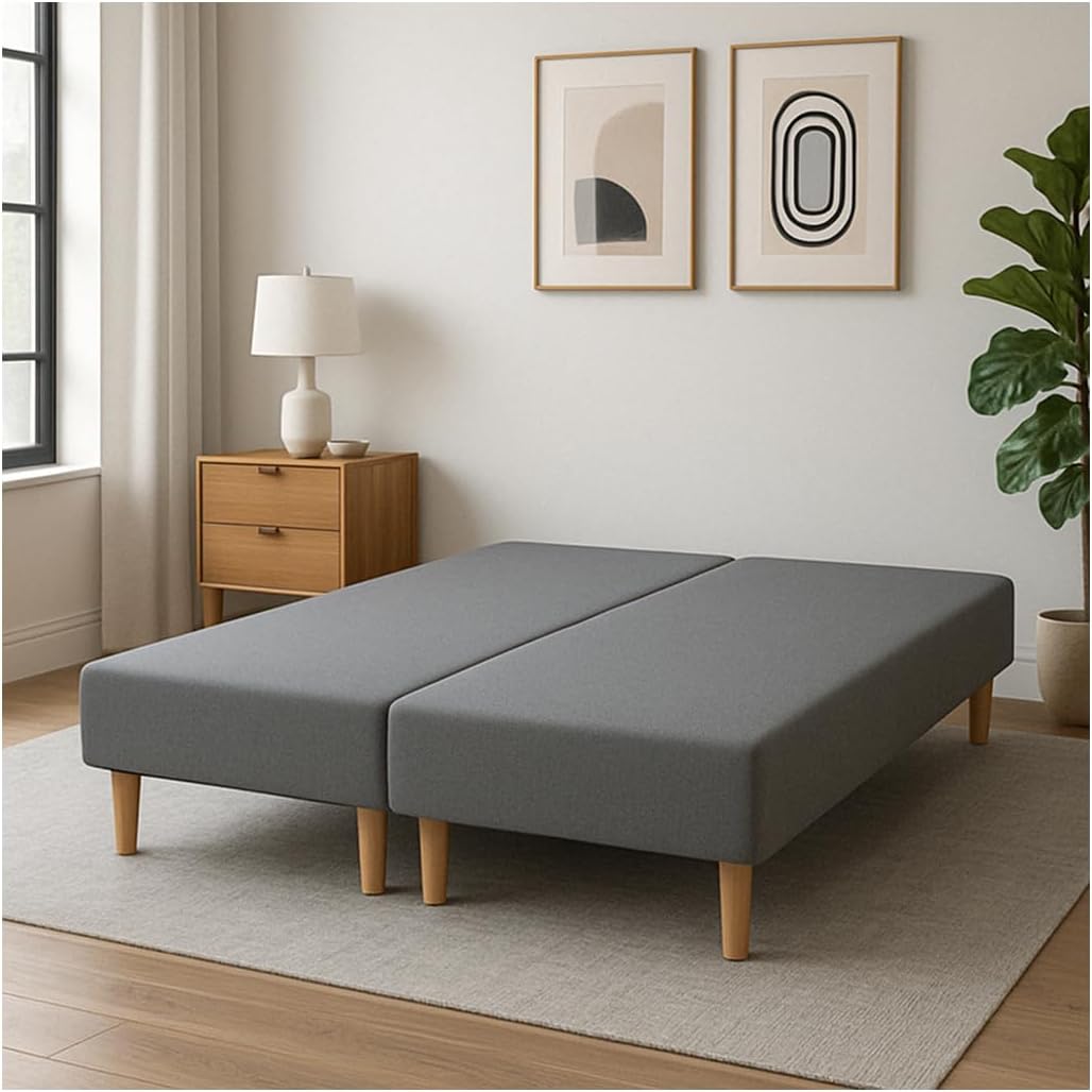 SOMMIER TAPISSIER Gris 70x190x2 (140x190) - Fabrication FRANÇAIS