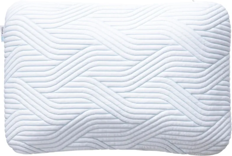 Symphony SmartCool Oreiller à mémoire de Forme, Oreiller Ergonomique pour Sommeil arrière et latéral, Confort Fixe, L (63 x 43 x 14 cm), Blanc